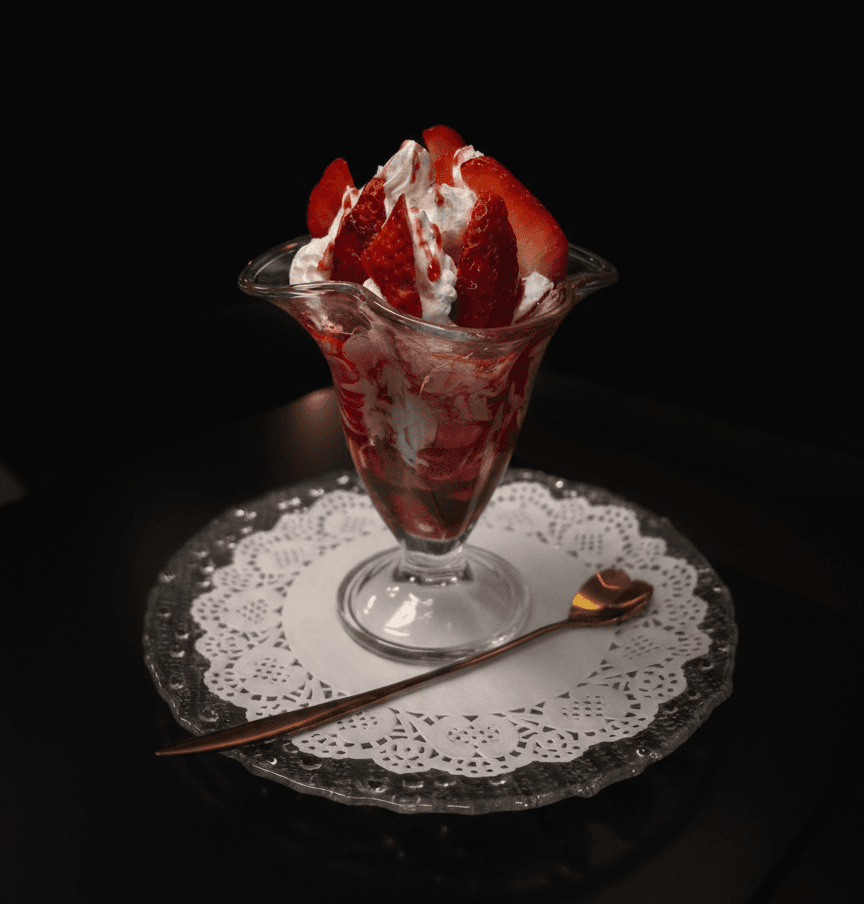 Copa de Fresas con Nata